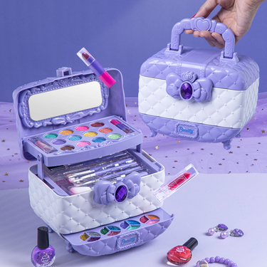 Little Missy | Maquillaje de juguete encantador para pequeñas princesas - Estimula el juego creativo y la imaginación